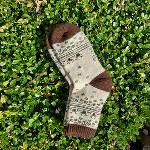 100% sheep wool socks